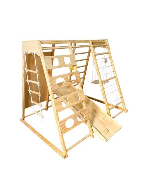 Chipolino Fa mászóka és hinta - natúr