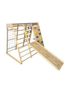 Chipolino Fa mászóka és hinta - natúr