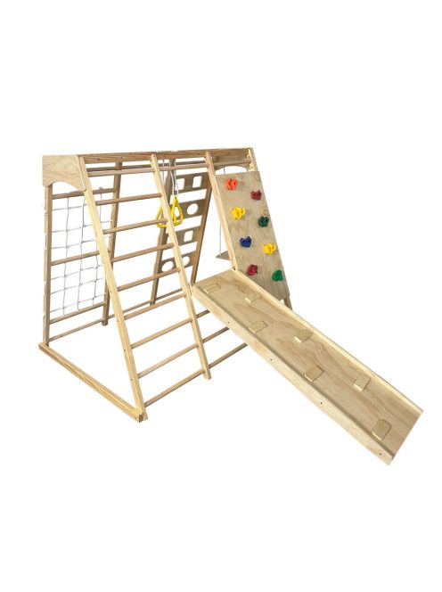 Chipolino Fa mászóka és hinta - natúr