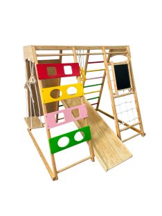 Chipolino Fa mászóka és hinta táblával - színes