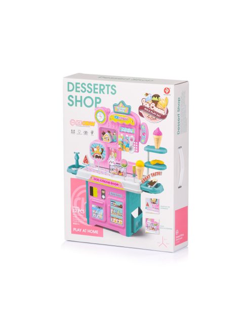 Chipolino fagyiárus stand játék 32db.-os