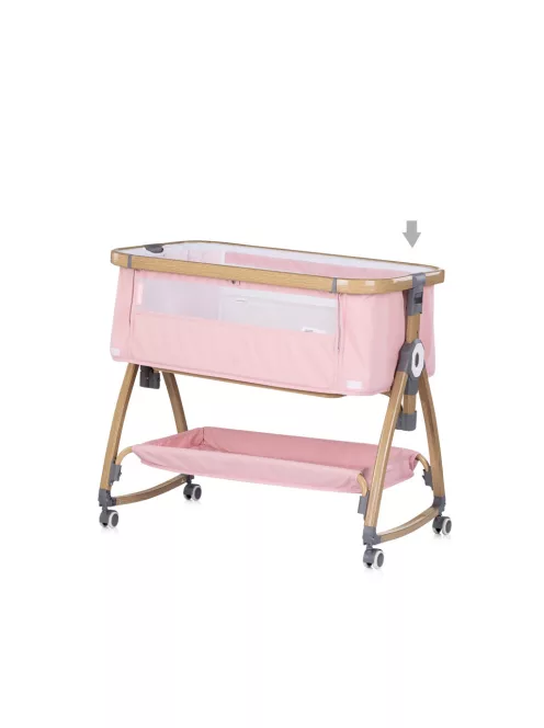 Chipolino Charisma babaöböl - powder pink/wood