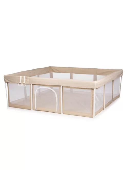 Chipolino Easy babakarám összecsukható 180x180 cm - beige