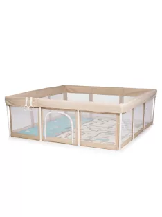 Chipolino Easy babakarám összecsukható 180x180 cm - beige