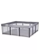 Chipolino Easy babakarám összecsukható 180x180 cm - grey