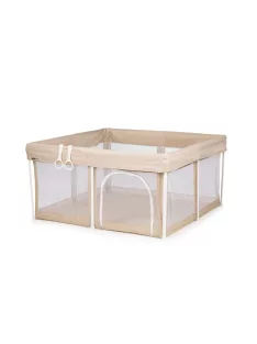 Chipolino Vibe babakarám összecsukható 120x120 cm - beige