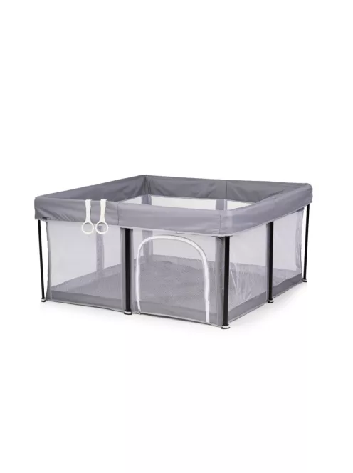 Chipolino Vibe babakarám összecsukható 120x120 cm - grey