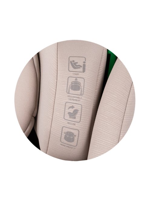 Chipolino Mondial autósülés I-Size 40-150cm - latte