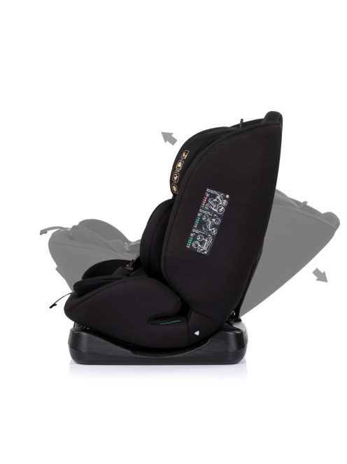 Chipolino Mondial autósülés I-Size 40-150cm - noir