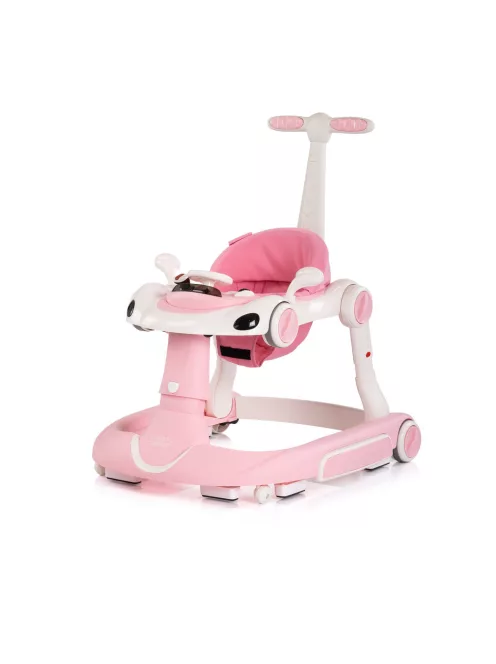 Chipolino Happy Walker bébikomp - pink
