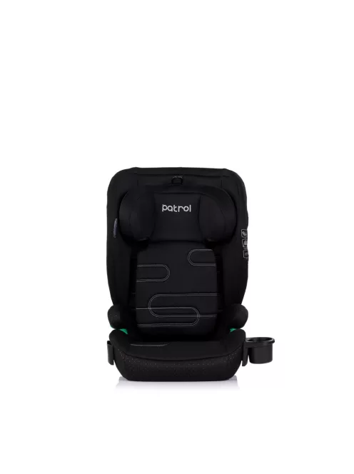 Chipolino Patrol autósülés Isofix 100-150cm - noir