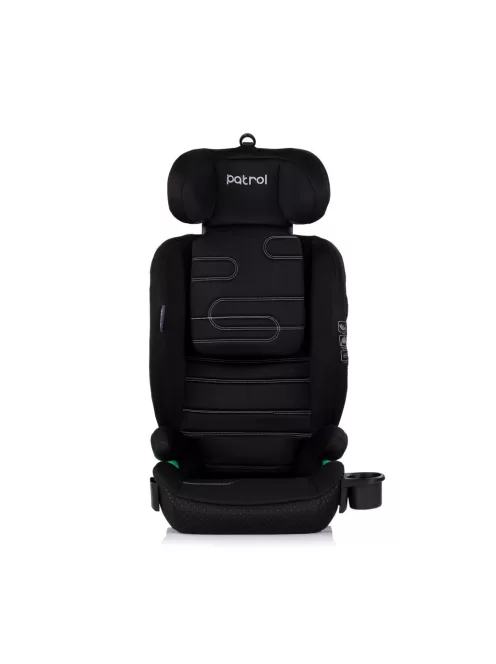 Chipolino Patrol autósülés Isofix 100-150cm - noir