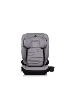 Chipolino Patrol autósülés Isofix 100-150cm - platinum
