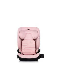 Chipolino Patrol autósülés Isofix 100-150cm - powder pink