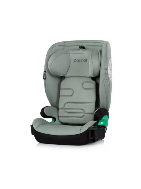 Chipolino Patrol autósülés Isofix 100-150cm -matcha