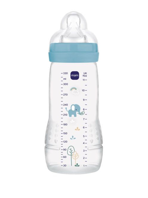MAM Easy Active Műanyag cumisüveg 330 ml ISCC fiú