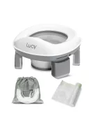 Lorelli Lucy 2 az 1-ben hordozható bili és wc-szűkítő - Grey