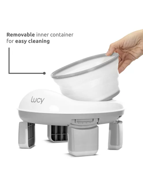 Lorelli Lucy 2 az 1-ben hordozható bili és wc-szűkítő - Grey