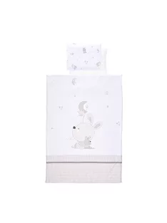 Lorelli 4 részes ágynemű garnitúra - Little Rabbits Grey