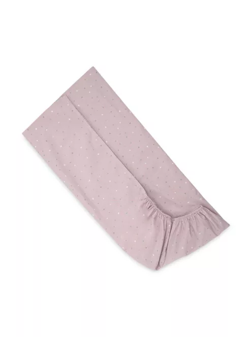 Lorelli gumis lepedő 60x120 + 15cm - Rose Sky