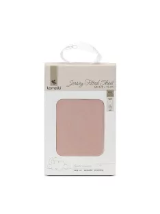 Lorelli gumis lepedő 60x120x15 - Pink