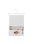 Lorelli vízhatlan gumis lepedő 60x120x20 - White