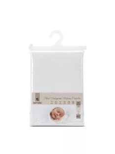 Lorelli vízhatlan gumis lepedő 60x120x20 - White