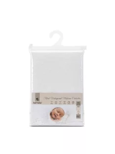 Lorelli vízhatlan gumis lepedő 70x140x20 - White