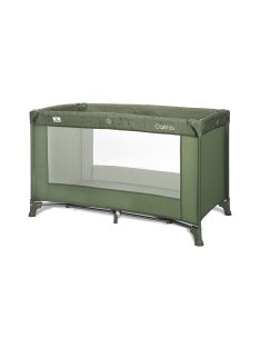 Lorelli Carina 1 fix utazóágy - Oil Green Stars