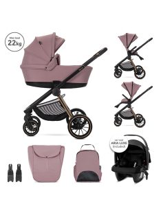 Lorelli Bianca 3az1-ben újszülött babakocsi - Pink