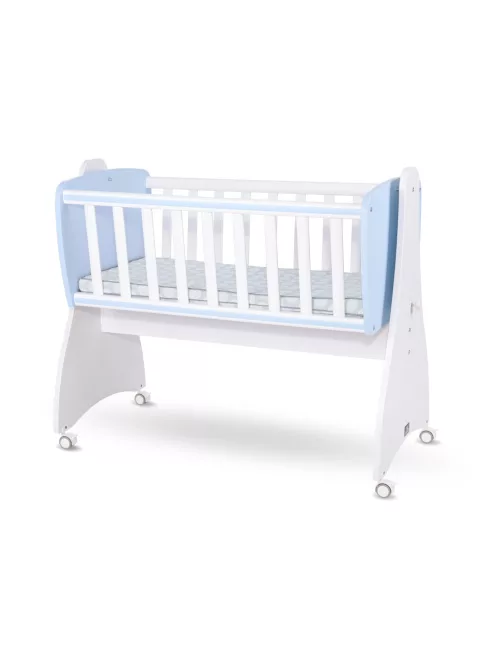 Lorelli First Dreams ringatható bölcső 105x55 - White / Baby Blue