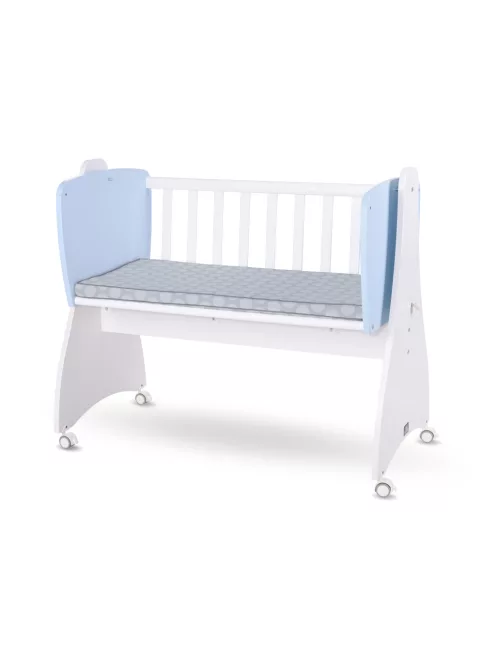 Lorelli First Dreams ringatható bölcső 105x55 - White / Baby Blue