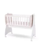 Lorelli First Dreams ringatható bölcső 105x55 - White / Light Oak