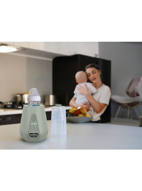 Nuvita digitális cumisüveg-melegítő - 1170 - Sage green