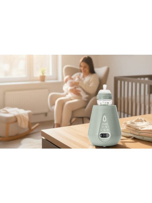 Nuvita digitális cumisüveg-melegítő - 1170 - Sage green