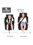 Lorelli Rio isofix autósülés i-Size 76 -150cm - Black