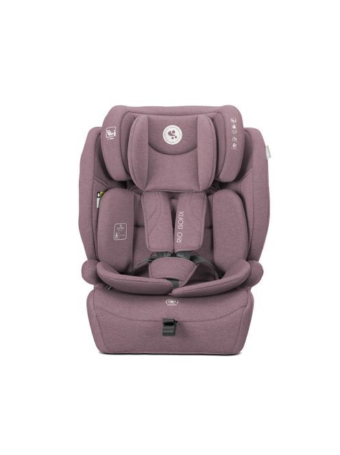 Lorelli Rio isofix autósülés i-Size 76 -150cm - Pink