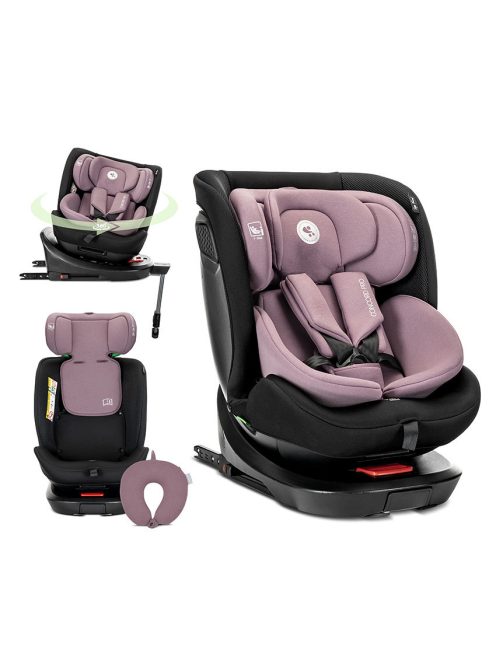 Lorelli Concord Pro autósülés Isofix 40-150cm - Pink