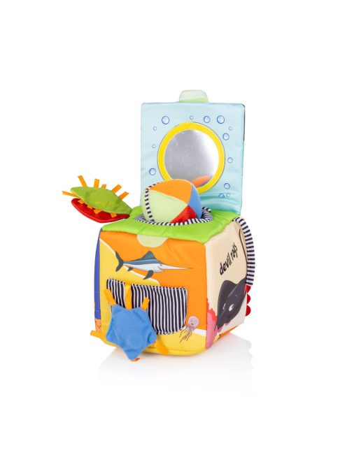 Chipolino Készségfejlesztő textil kocka