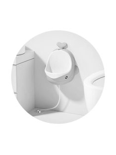 Chipolino Baby Whale gyerek piszoár - grey