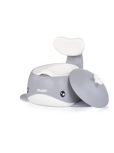 Chipolino Baby Whale bálna alakú bili tetővel - grey