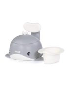 Chipolino Baby Whale bálna alakú bili tetővel - grey