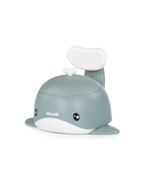 Chipolino Baby Whale bálna alakú bili tetővel - green