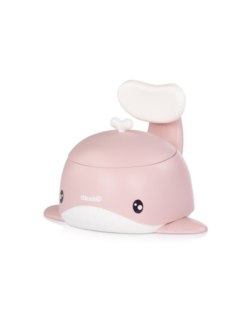 Chipolino Baby Whale bálna alakú bili tetővel - pink