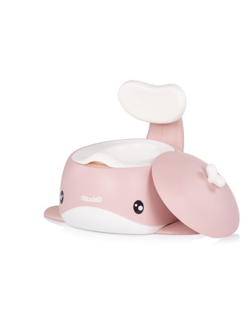 Chipolino Baby Whale bálna alakú bili tetővel - pink