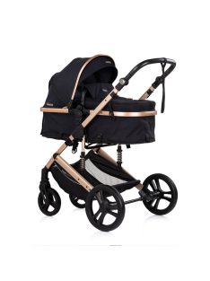   Chipolino Amore babakocsi mózessé alakítható sportrésszel - Noir