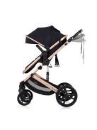 Chipolino Amore babakocsi mózessé alakítható sportrésszel - Noir