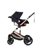 Chipolino Amore babakocsi mózessé alakítható sportrésszel - Noir