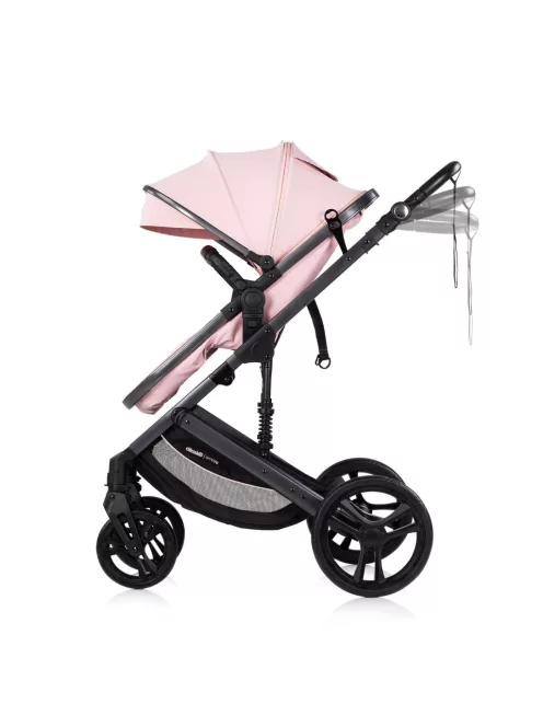 Chipolino Amore babakocsi mózessé alakítható sportrésszel - Powder pink