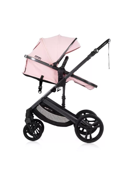 Chipolino Amore babakocsi mózessé alakítható sportrésszel - Powder pink